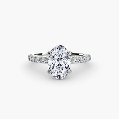 Solitaire with Pavé 6