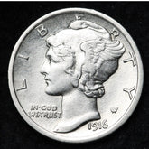 1916–1945 Silver Mercury Dime – Authentic 90% Fine U.S. Constitutional Silver | Royal Gold Mall Heritage Collection