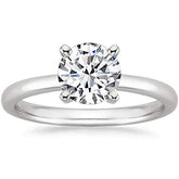1/2 Carat 14K Natural Diamond Engagement Ring