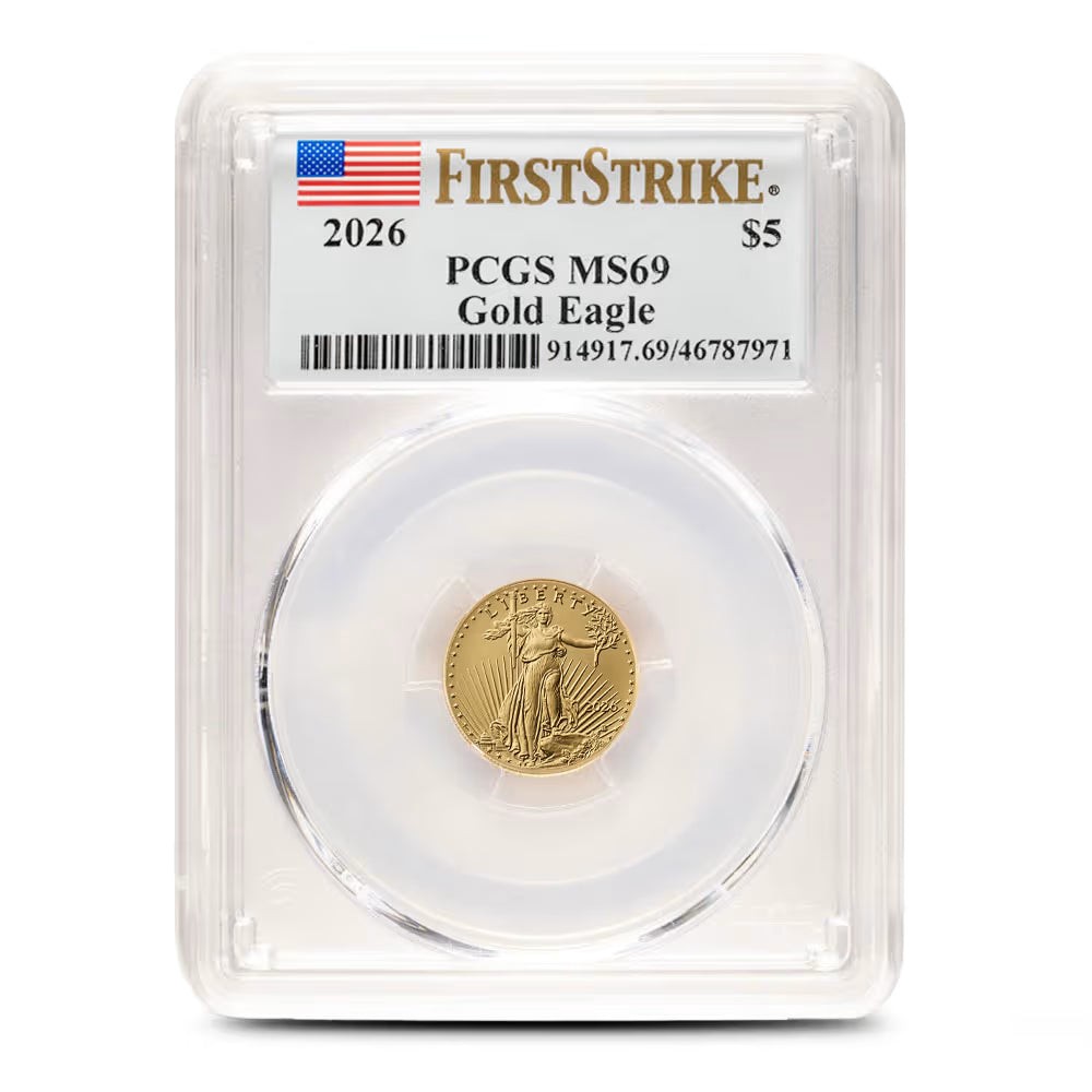 2026 Royal Gold Mall · 1/10 oz Gold American Eagle