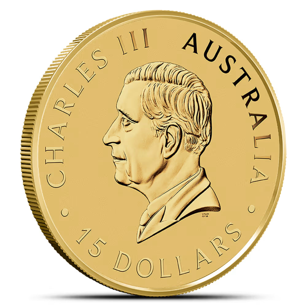 2026 Royal Gold Mall · 1/10 oz 👑KING CHARLES Gold Australian Kangaroo