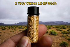 1 TROY OZ/31.1 GRAMS COLORADO MOUNTAINS GOLD NUGGETS MESH