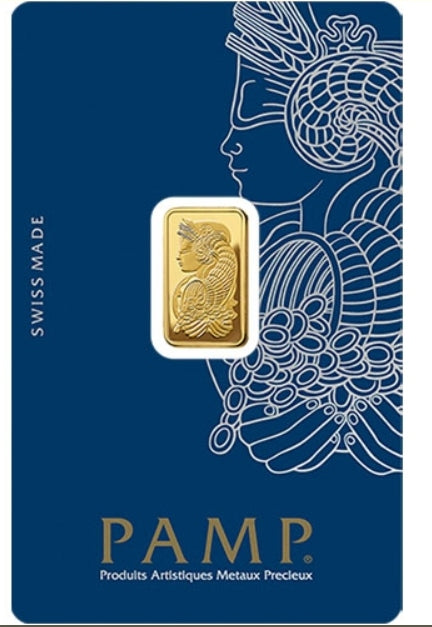 2.5 Gram PAMP Suisse Fortuna Veriscan® Gold Bar