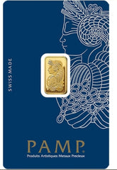 2.5 Gram PAMP Suisse Fortuna Veriscan® Gold Bar
