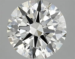 3.00ct Round Lab Grown Diamond (Colour F, Clarity VVS2, Cut EX, IGI Certified)
