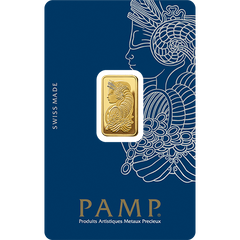 5 Gram PAMP Suisse Gold Bar (In Assay)