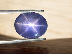 Natural Unheated Color‑Change Star Sapphire — 7.01 Carats