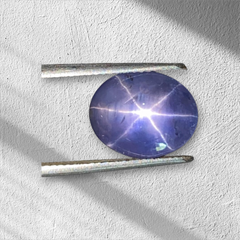 Natural Unheated Color‑Change Star Sapphire — 7.01 Carats