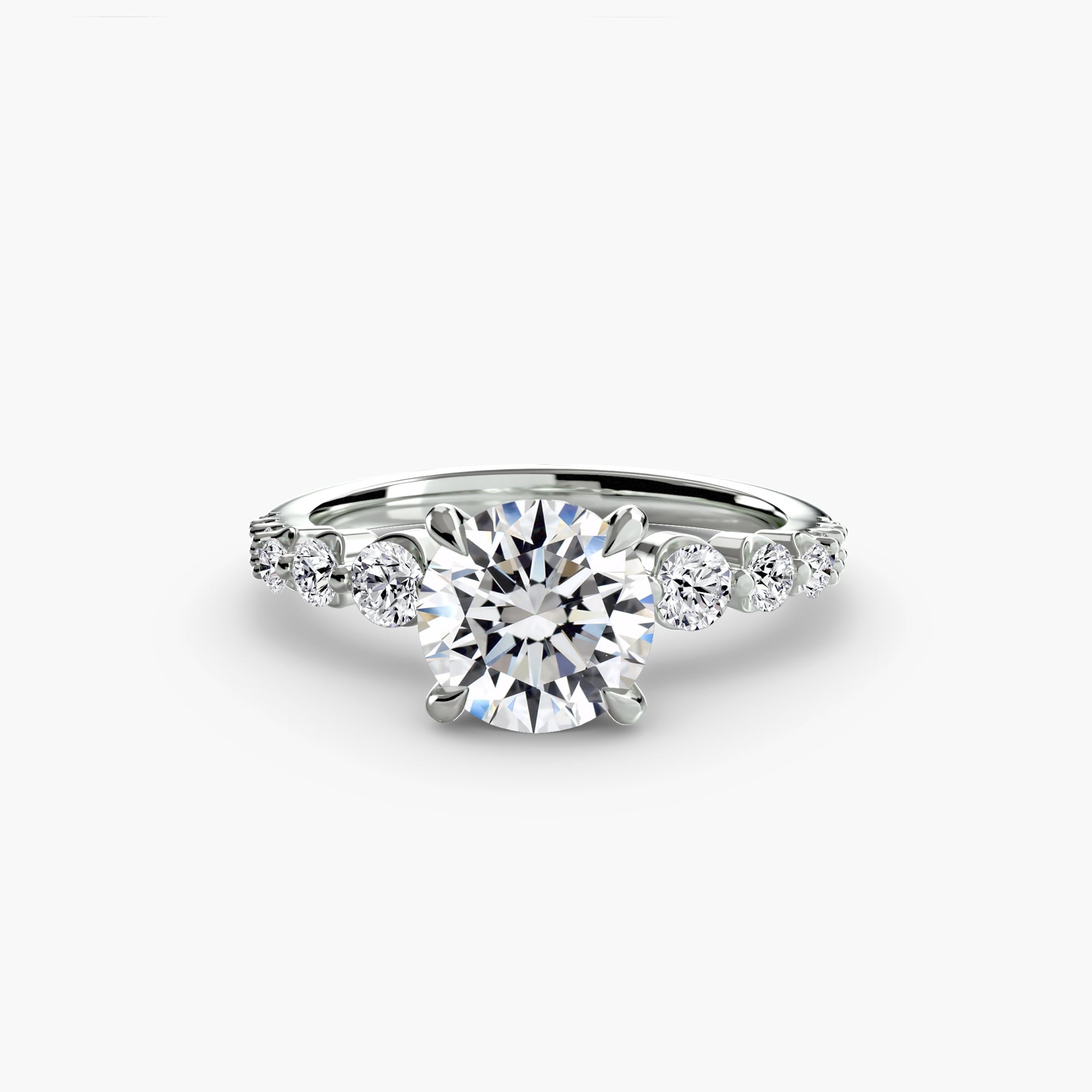 Diamond Cascade Ring The Cascade Diamond Ring – Royal Gold Mall