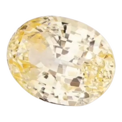 Exquisite Natural Yellow Ceylon Sapphire — 4.99 Carats of Pure Radiance