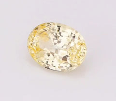 Exquisite Natural Yellow Ceylon Sapphire — 4.99 Carats of Pure Radiance