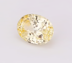 Exquisite Natural Yellow Ceylon Sapphire — 4.99 Carats of Pure Radiance