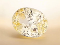 Exquisite Natural Yellow Ceylon Sapphire — 4.99 Carats of Pure Radiance