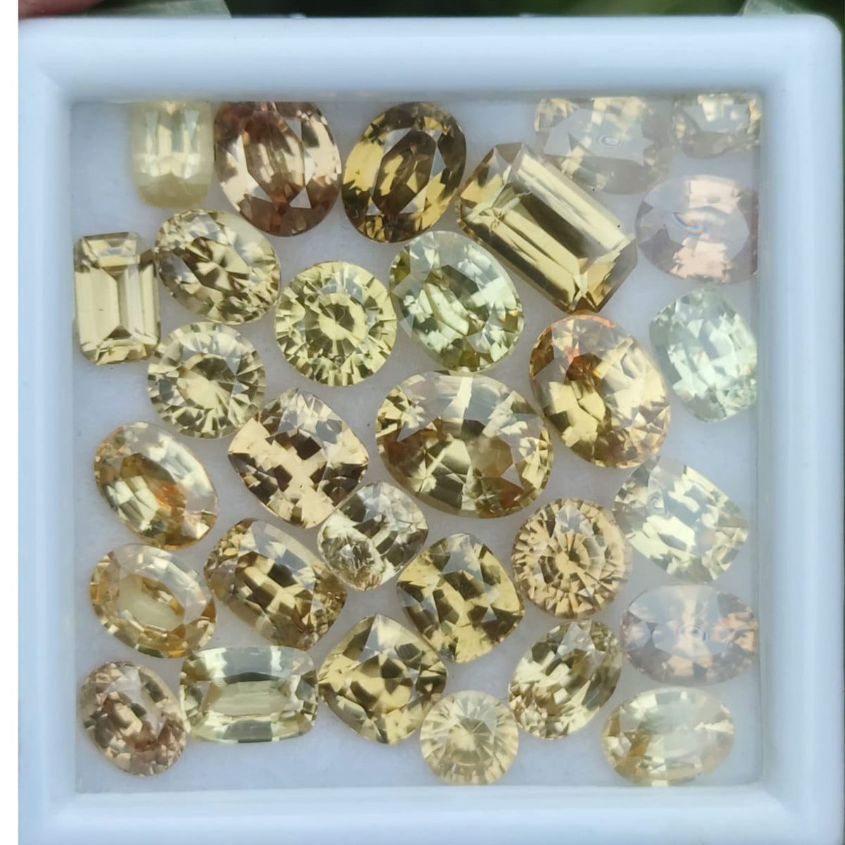 Exquisite Ceylon Yellow Zircon Collection – 33.40 Ct