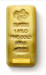 👑 Royal Gold Mall — 1 Kilo PAMP Suisse .9999 Fine Gold Cast Bar (Secondary Market    With Assay)