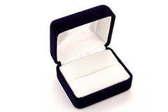 TWJC 14k Yellow Gold Solid Wedding Engagement Ring - Size 9