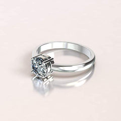 1/2 Carat 14K Natural Diamond Engagement Ring