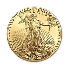 1/10 oz Gold American Eagle Type 1 Design (Date Varies)
