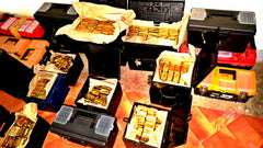 1/2 KILO/500 GRAMS ( 16.07 TROY OUNCES ) ROYAL GOLD MALL VARIOUS MINTS .9999 FINE GOLD BAR