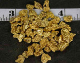 ALASKAN YUKON BC GOLD NUGGETS, MEDIUM-LARGE MESH, SOLD BY THE GRAM