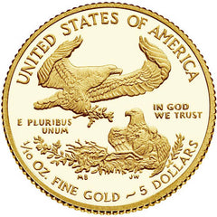 VARIED YEARS 1/10 oz Proof American Gold Eagle Coin (Box + Certificate of Authenticity)