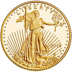 VARIED YEARS 1/10 oz Proof American Gold Eagle Coin (Box + Certificate of Authenticity)