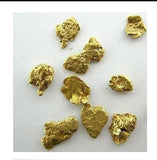 ALASKAN YUKON BC MESH # 8 NATURAL GOLD NUGGETS